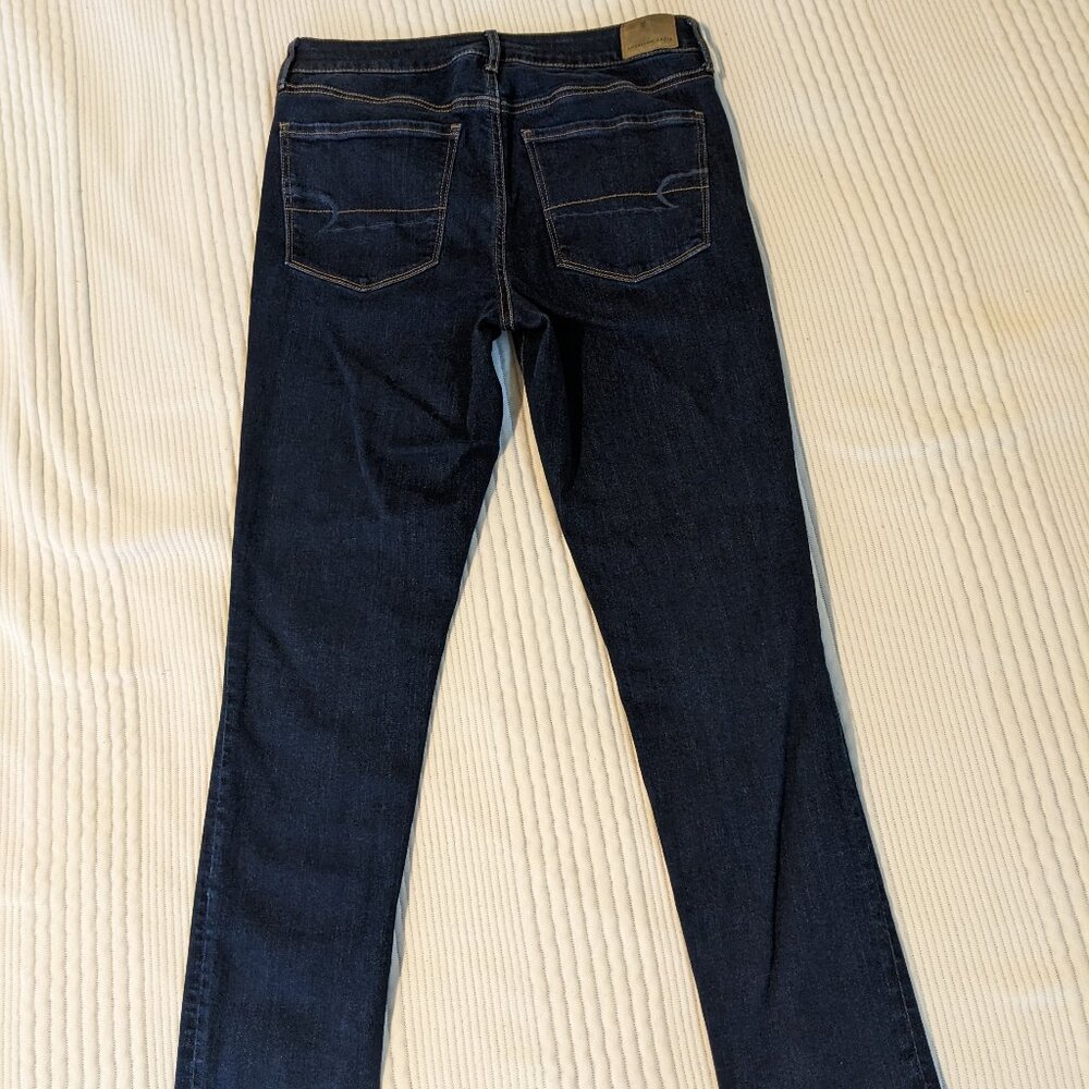 American Eagle Hi Rise Skinny Jeans - dark wash
